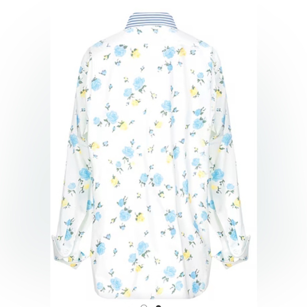 Golden Goose Jessie Long Sleeve Flower Print Shirt Small - Picture 6 of 7